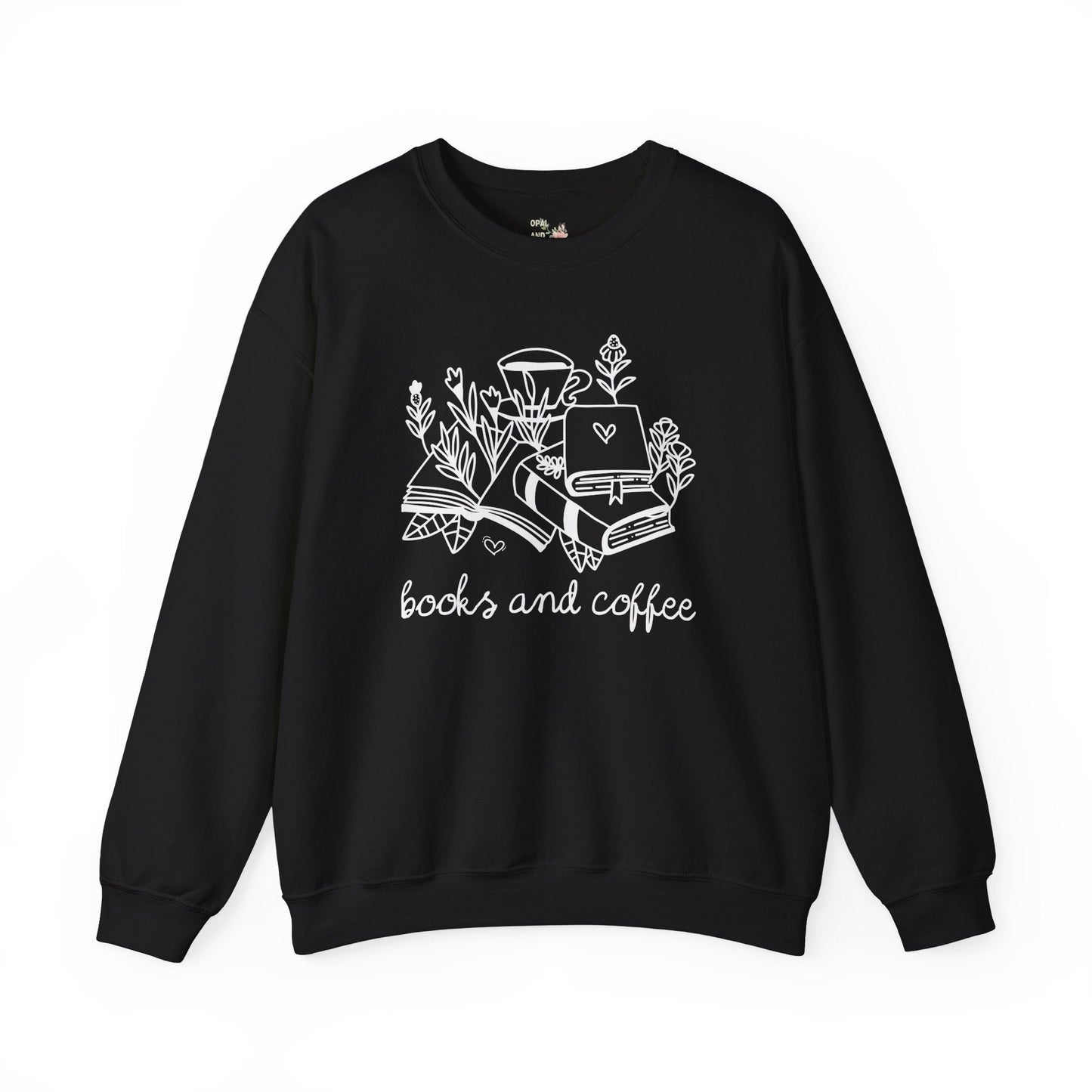 Books and Coffee Sweatshirt
