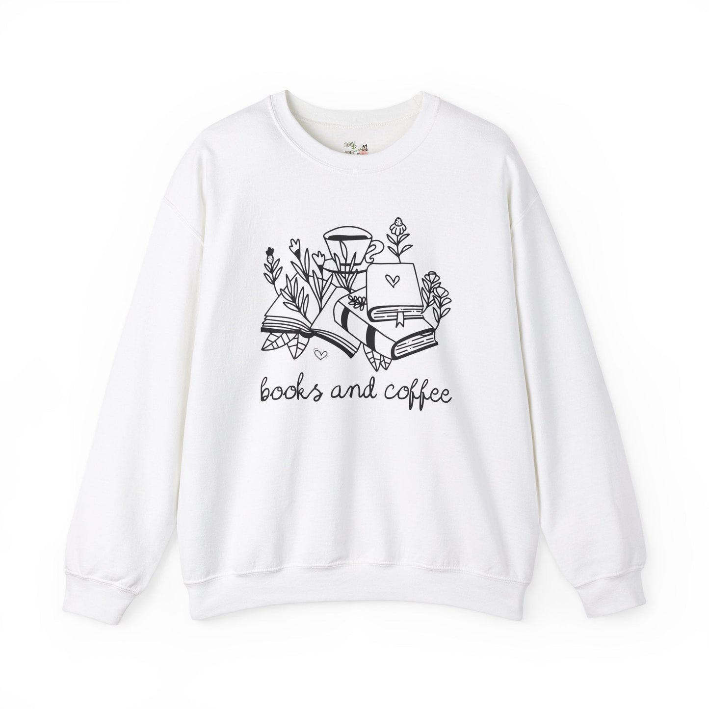 Books and Coffee Sweatshirt