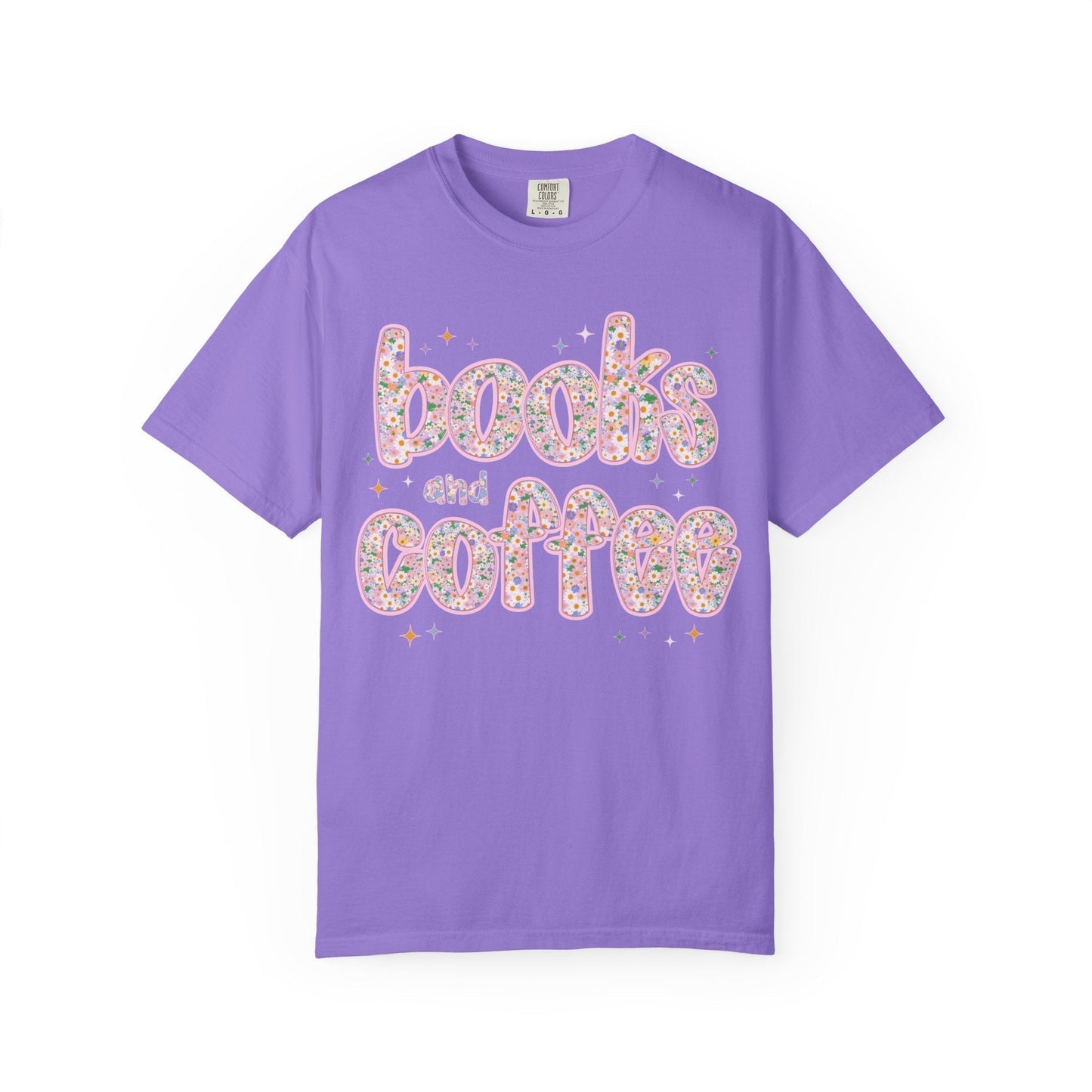 Books and Coffee Tee