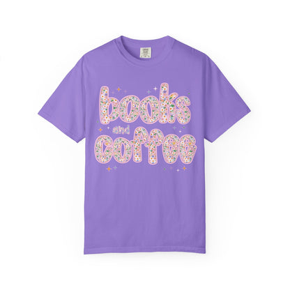Books and Coffee Tee
