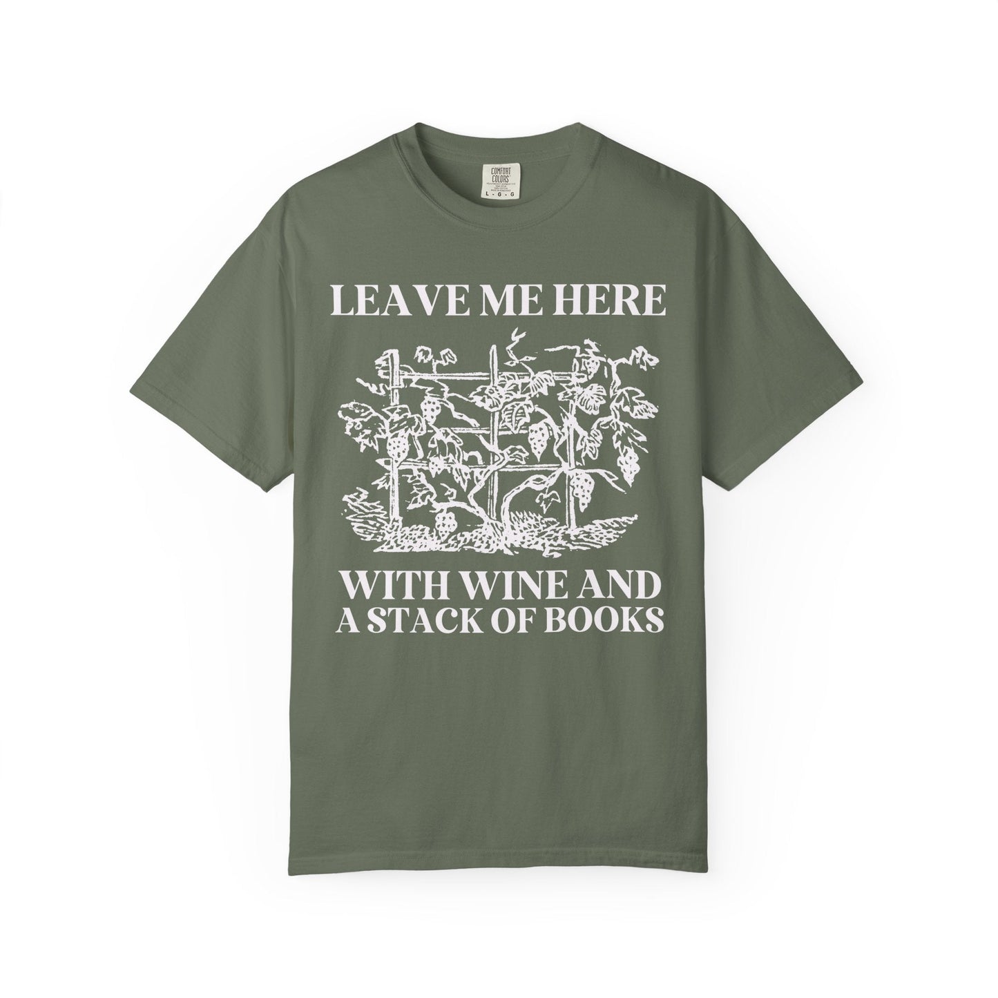 Books and Wine Tee