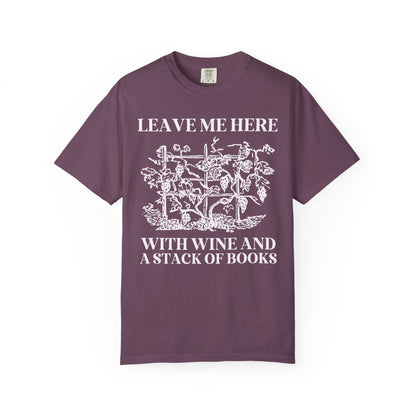 Books and Wine Tee
