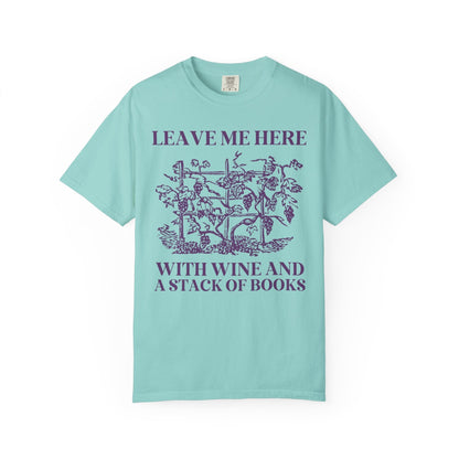 Books and Wine Tee