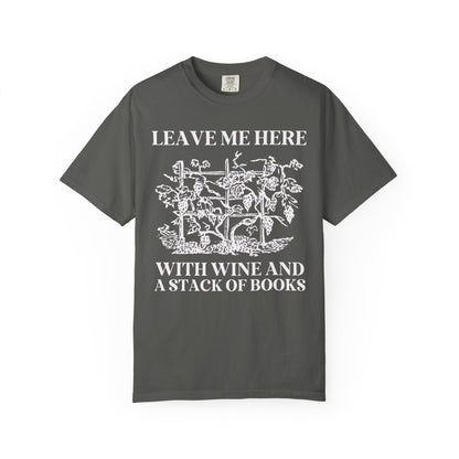 Books and Wine Tee