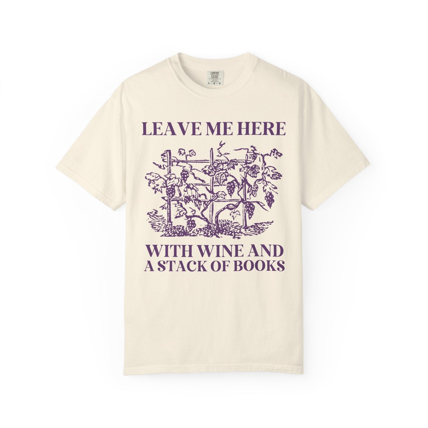 Books and Wine Tee