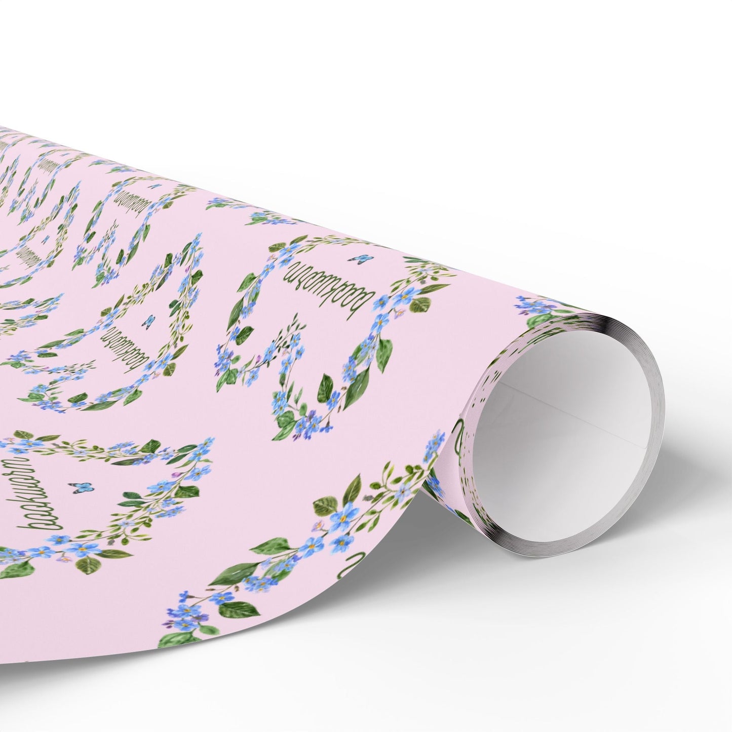 Bookworm Wrapping Paper