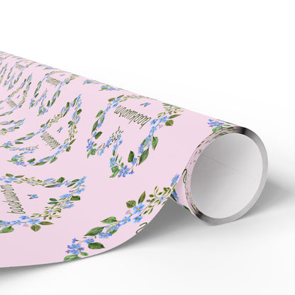 Bookworm Wrapping Paper