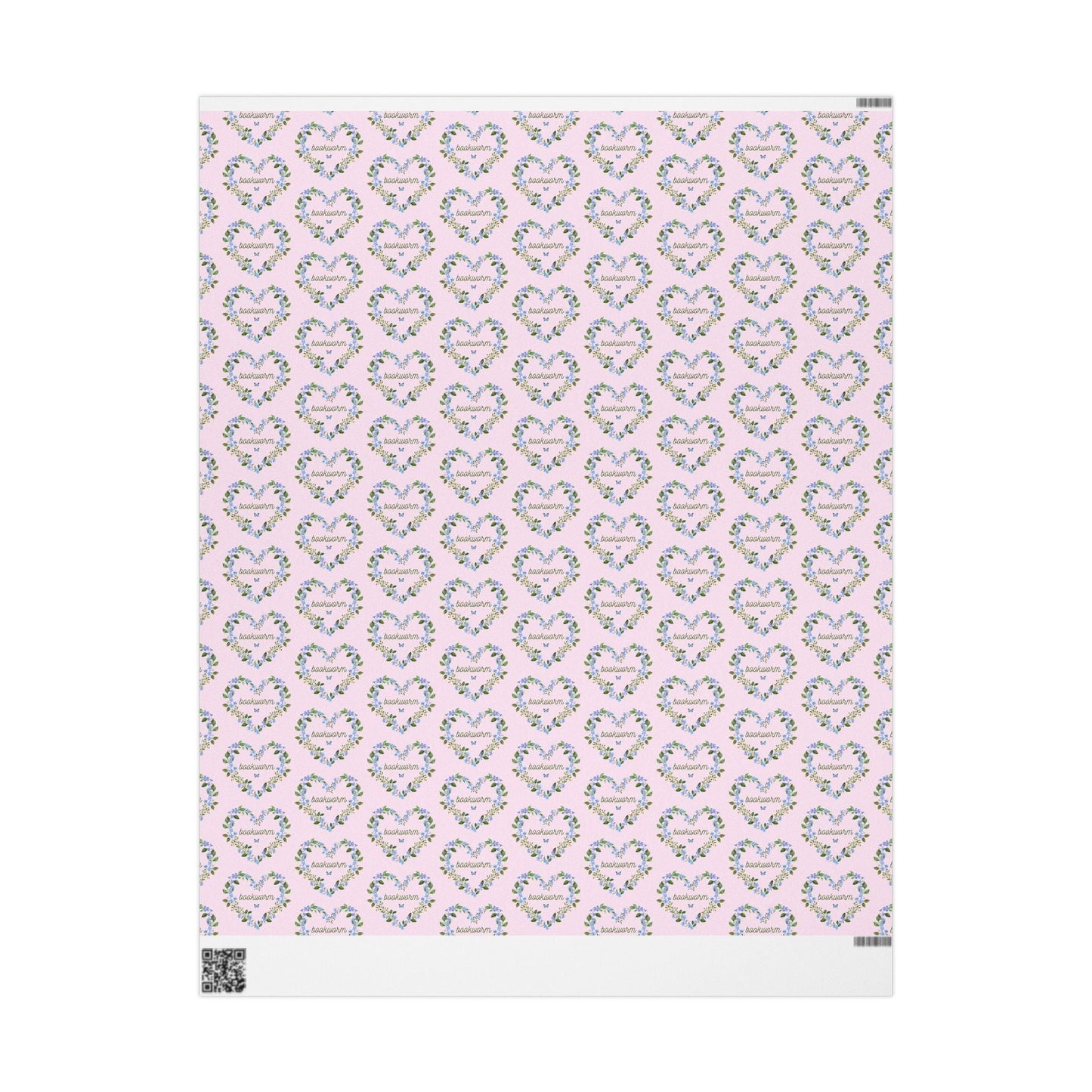 Bookworm Wrapping Paper