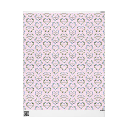 Bookworm Wrapping Paper