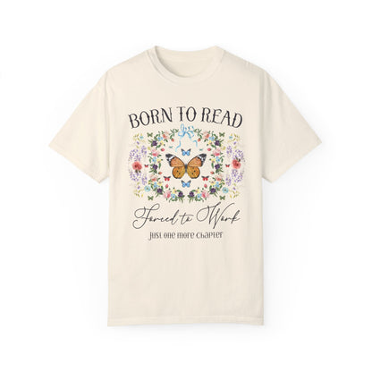 Forced to Work Floral Tee