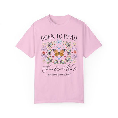 Forced to Work Floral Tee