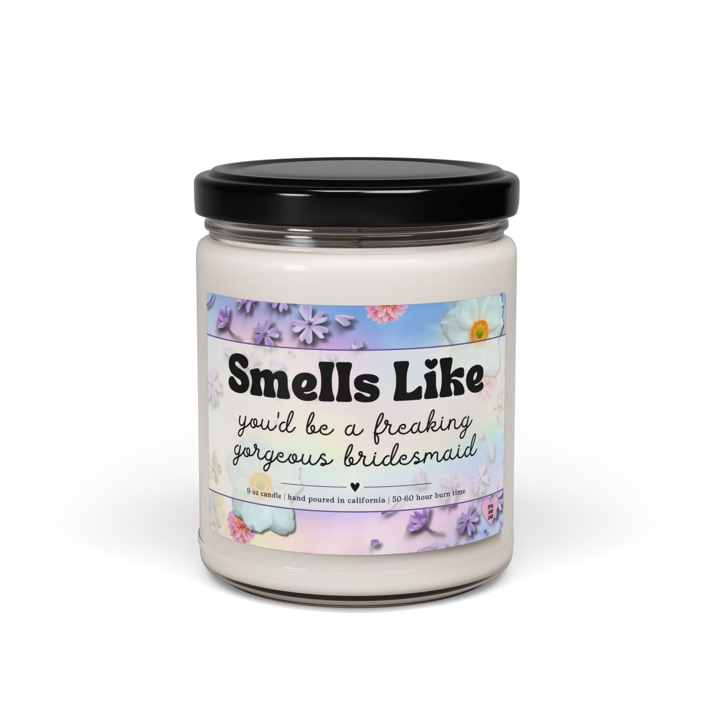 Bridesmaid Proposal Candle