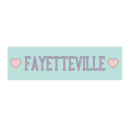 Bumper Sticker: Fayetteville, Arkansas