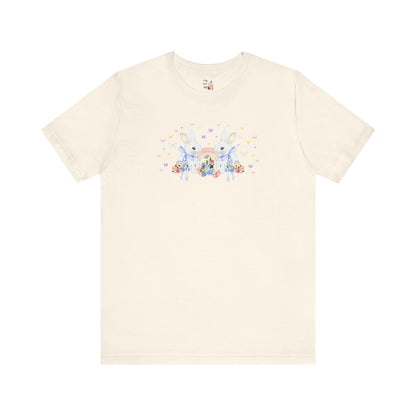 Bunnies with Butterflies Tee
