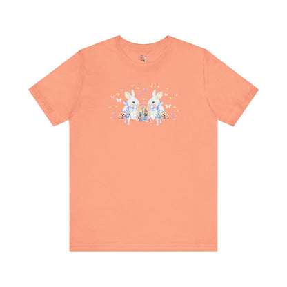 Bunnies with Butterflies Tee