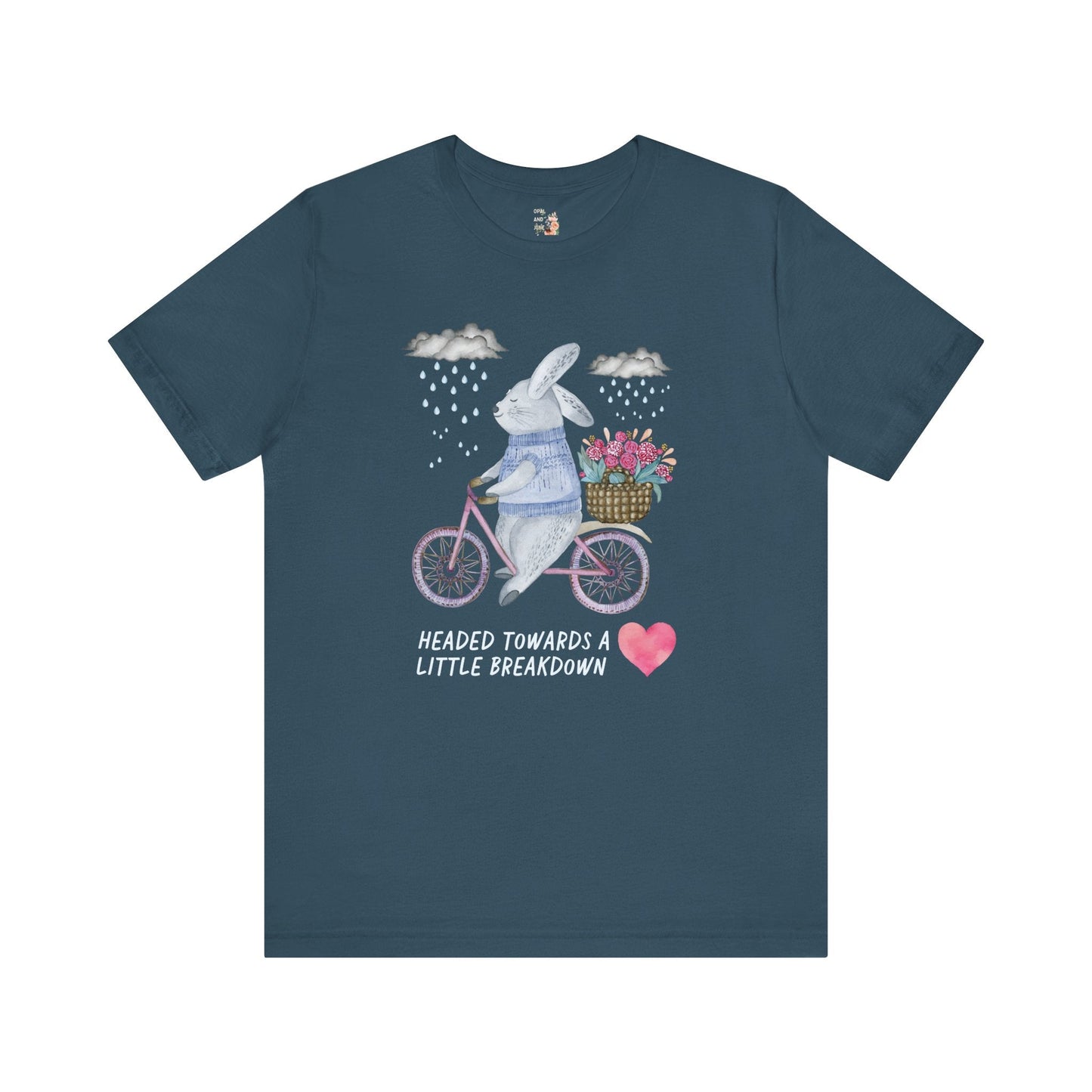 Bunny Headed to a Breakdown Tee