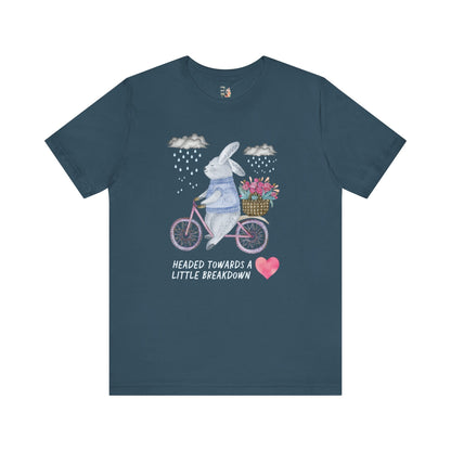 Bunny Headed to a Breakdown Tee