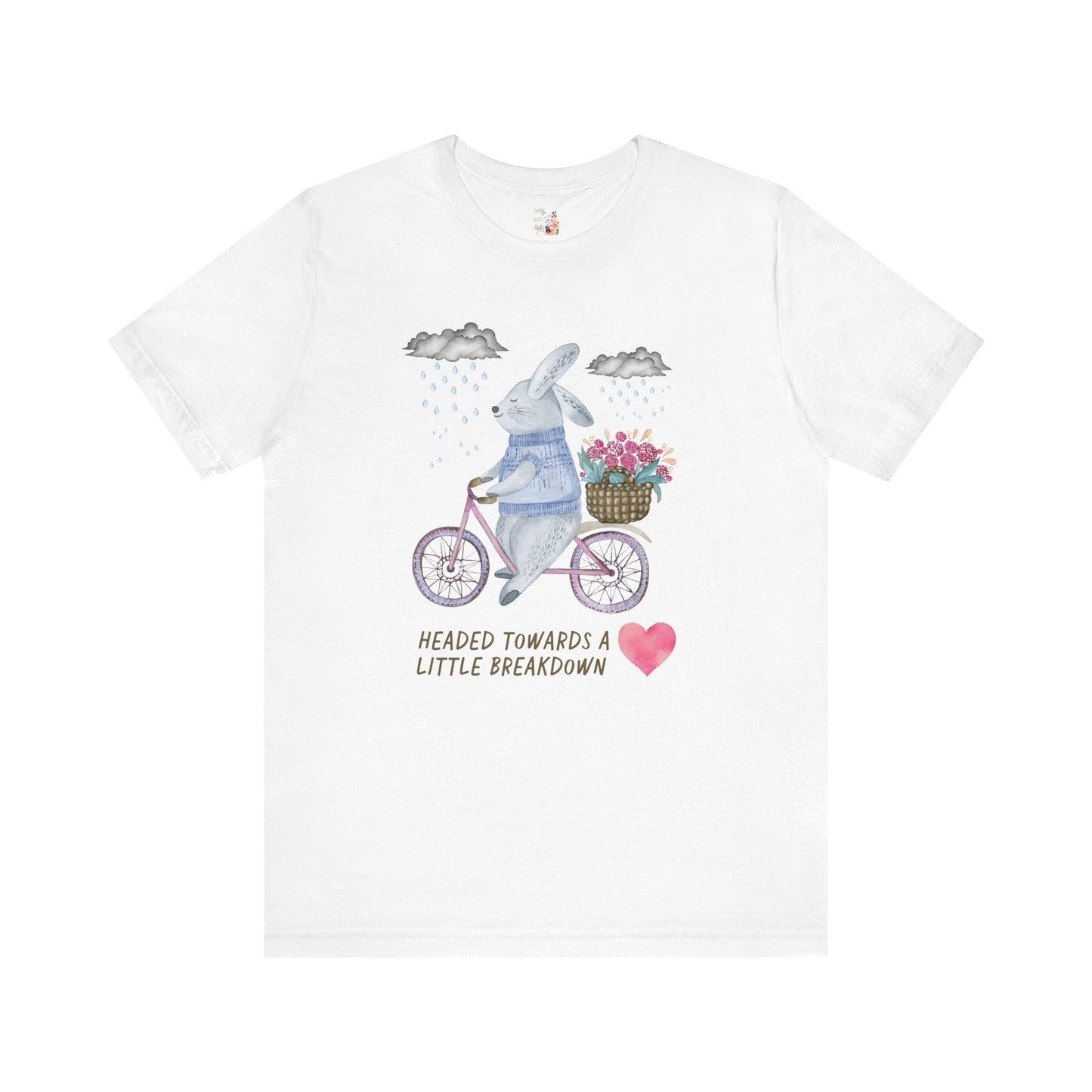 Bunny Headed to a Breakdown Tee