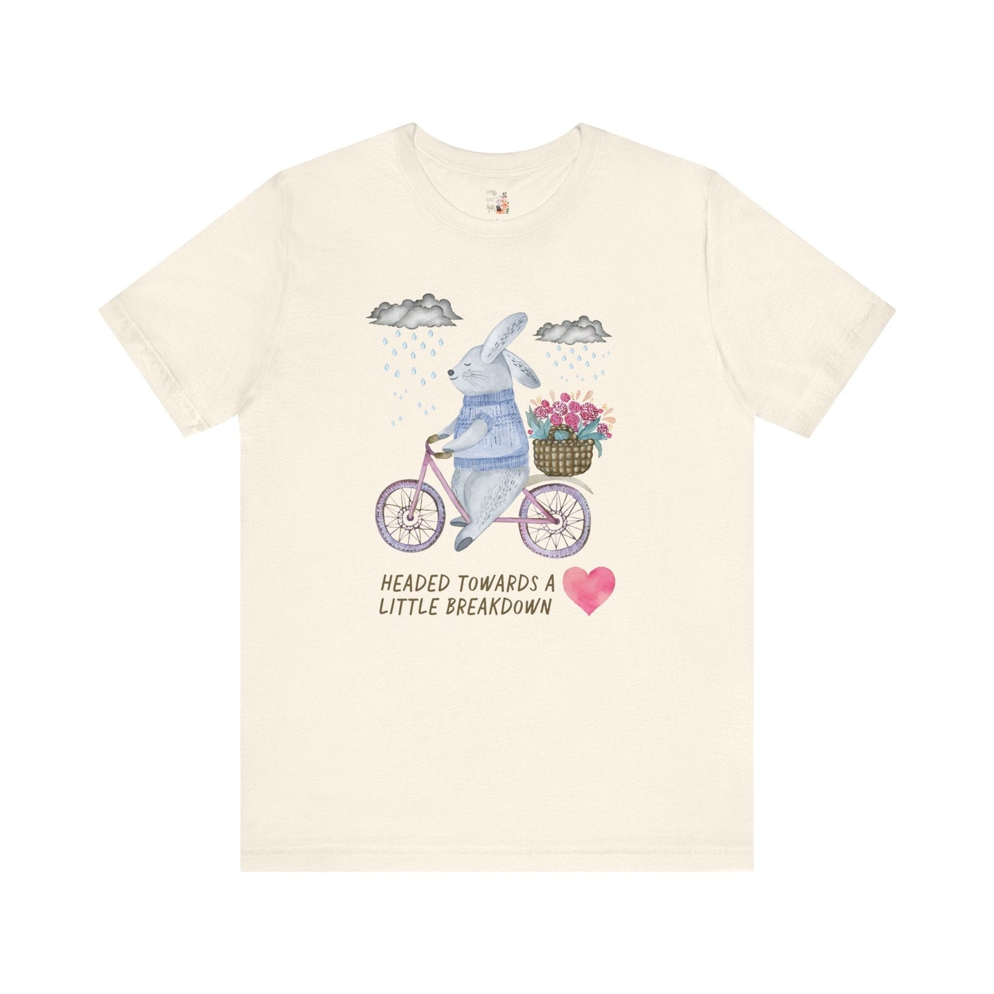Bunny Headed to a Breakdown Tee
