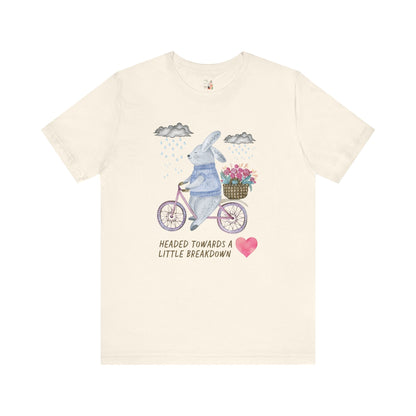 Bunny Headed to a Breakdown Tee