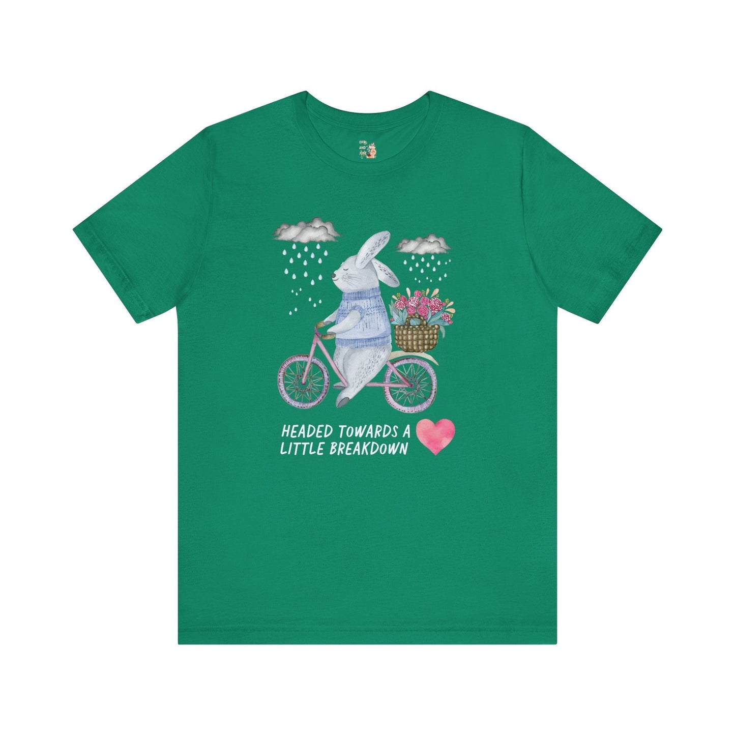 Bunny Headed to a Breakdown Tee
