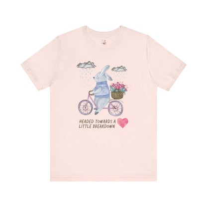 Bunny Headed to a Breakdown Tee
