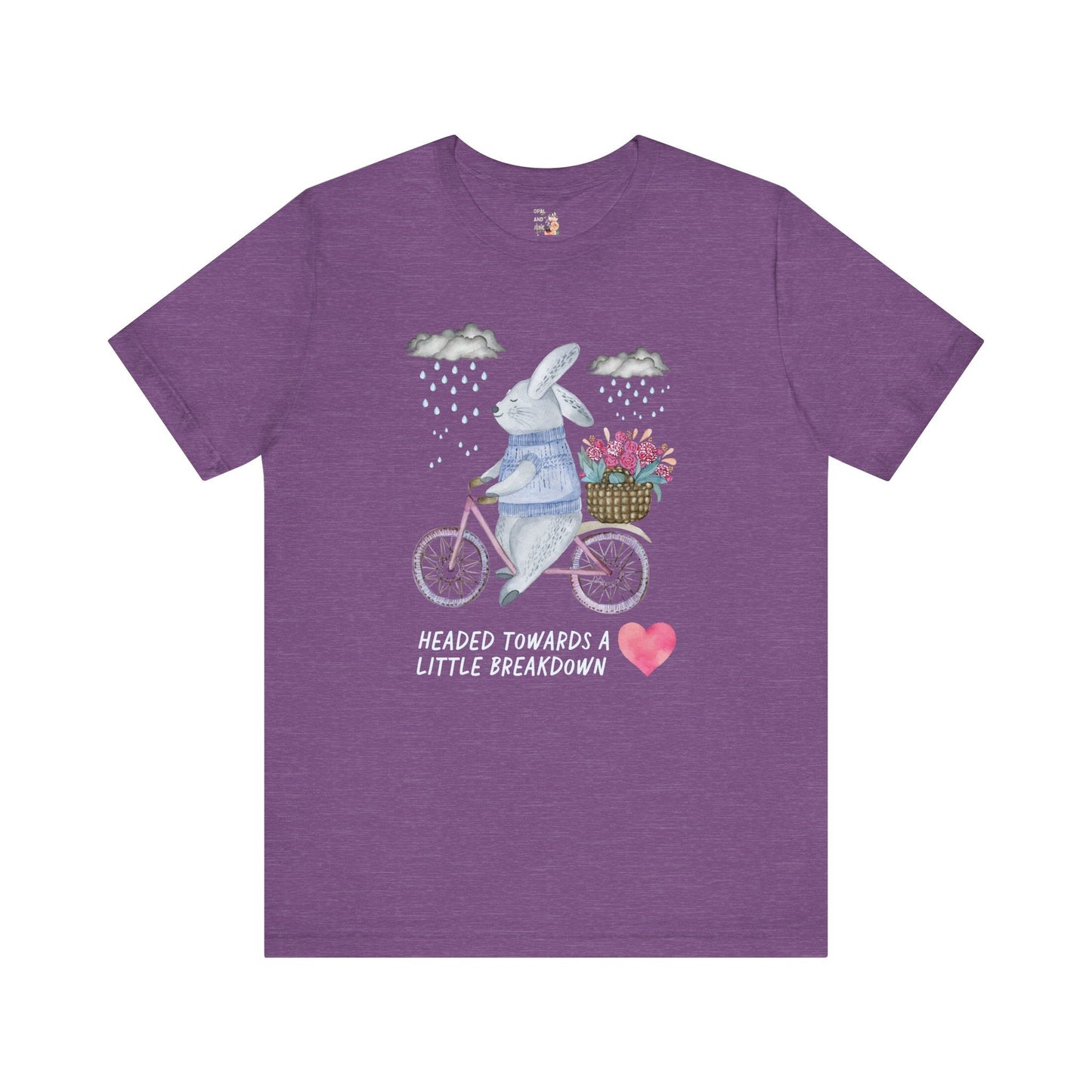 Bunny Headed to a Breakdown Tee