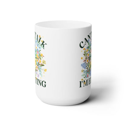 Can't Talk I'm Editing 15 Oz Coffee Mug