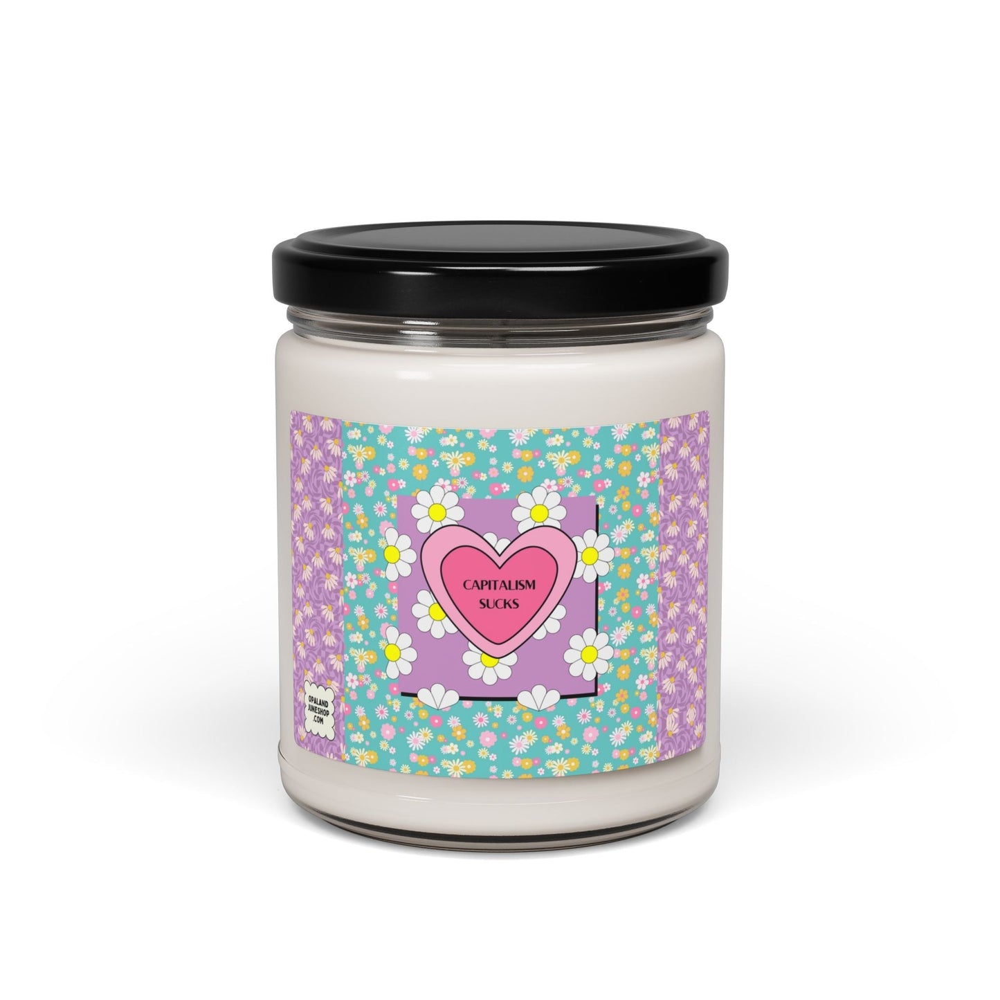 Capitalism Sucks Candle