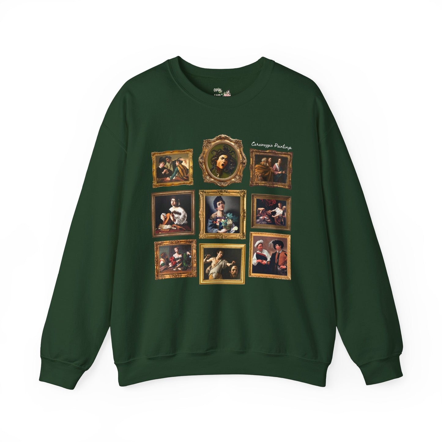 Caravaggio Paintings Art History Sweatshirt: Famous Paintings