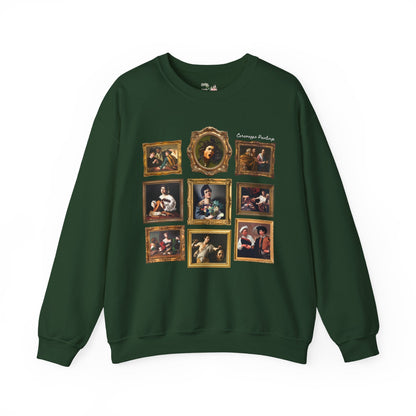 Caravaggio Paintings Art History Sweatshirt: Famous Paintings