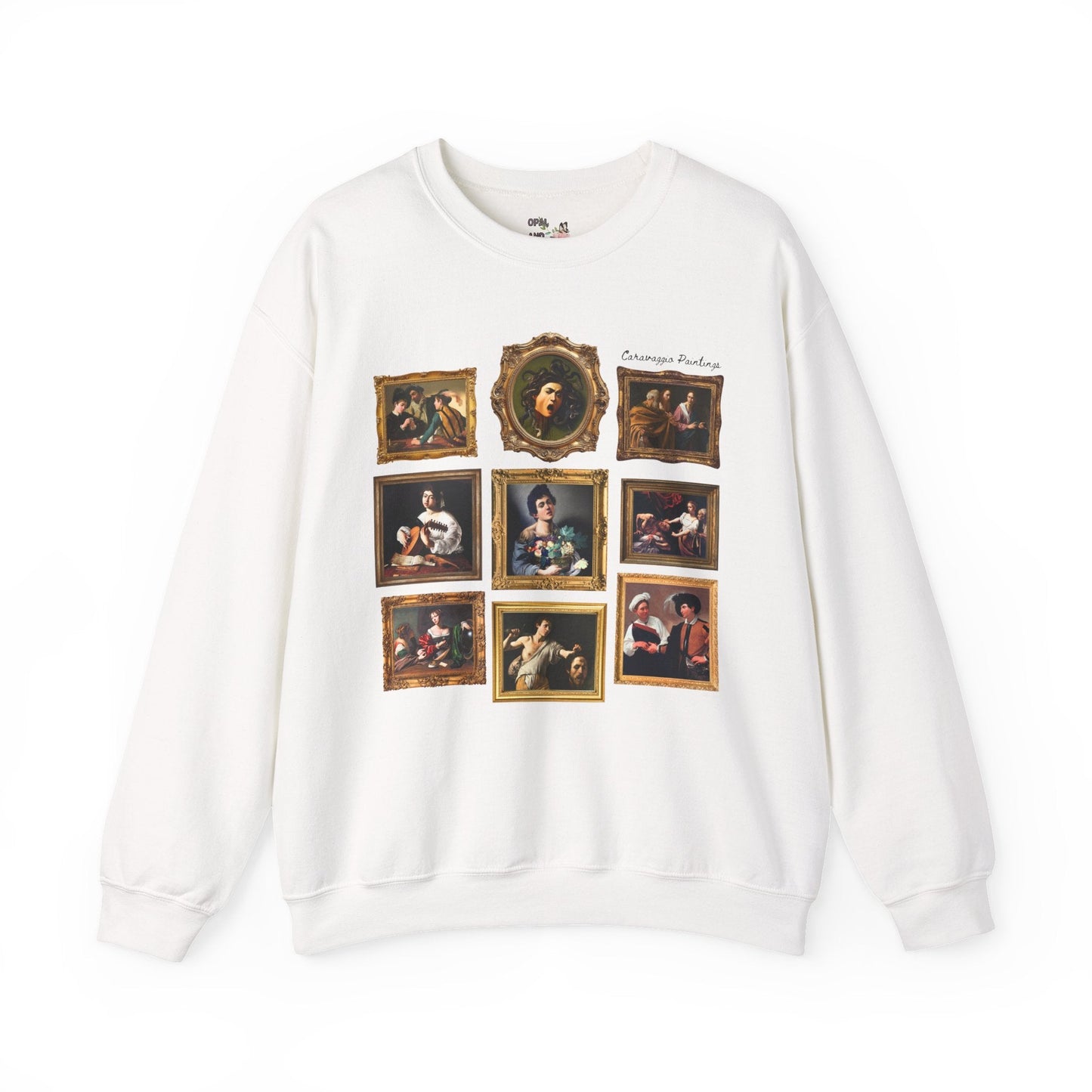 Caravaggio Paintings Art History Sweatshirt: Famous Paintings
