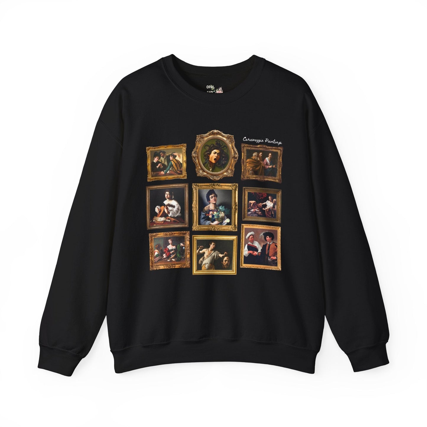 Caravaggio Paintings Art History Sweatshirt: Famous Paintings