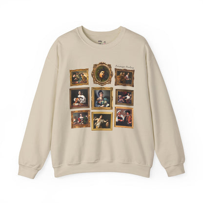 Caravaggio Paintings Art History Sweatshirt: Famous Paintings