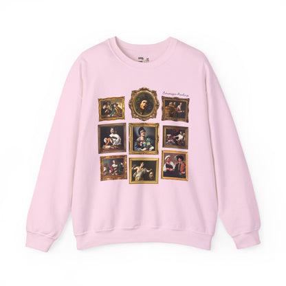 Caravaggio Paintings Art History Sweatshirt: Famous Paintings