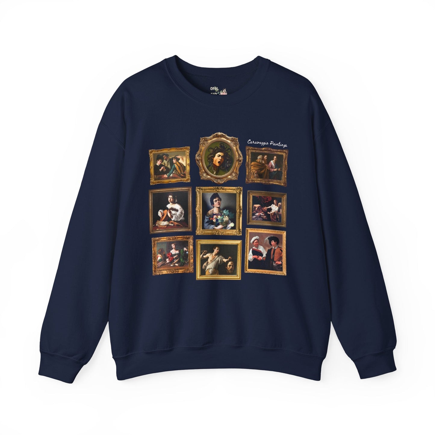 Caravaggio Paintings Art History Sweatshirt: Famous Paintings