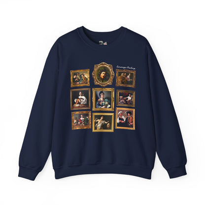 Caravaggio Paintings Art History Sweatshirt: Famous Paintings