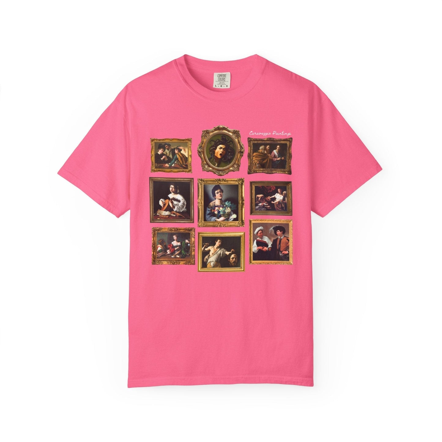 Caravaggio Paintings Art History Tee