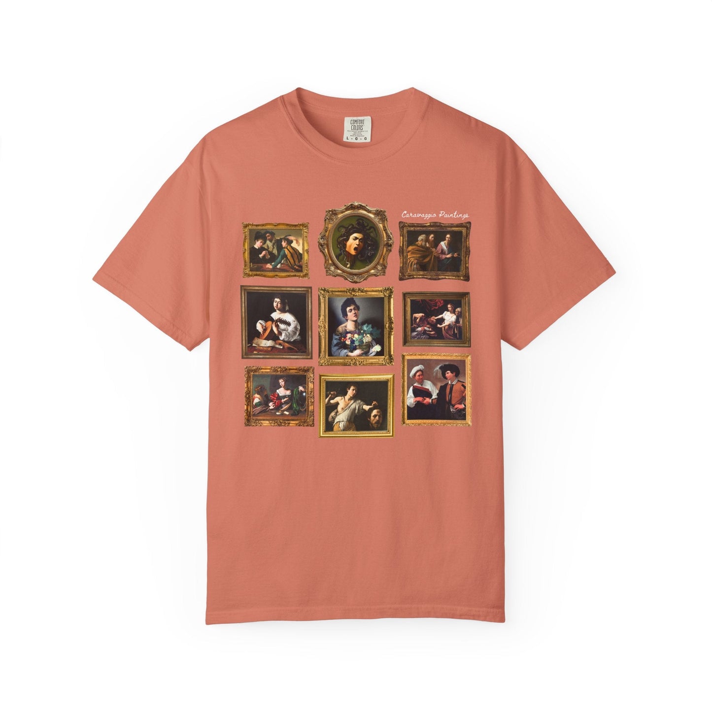 Caravaggio Paintings Art History Tee