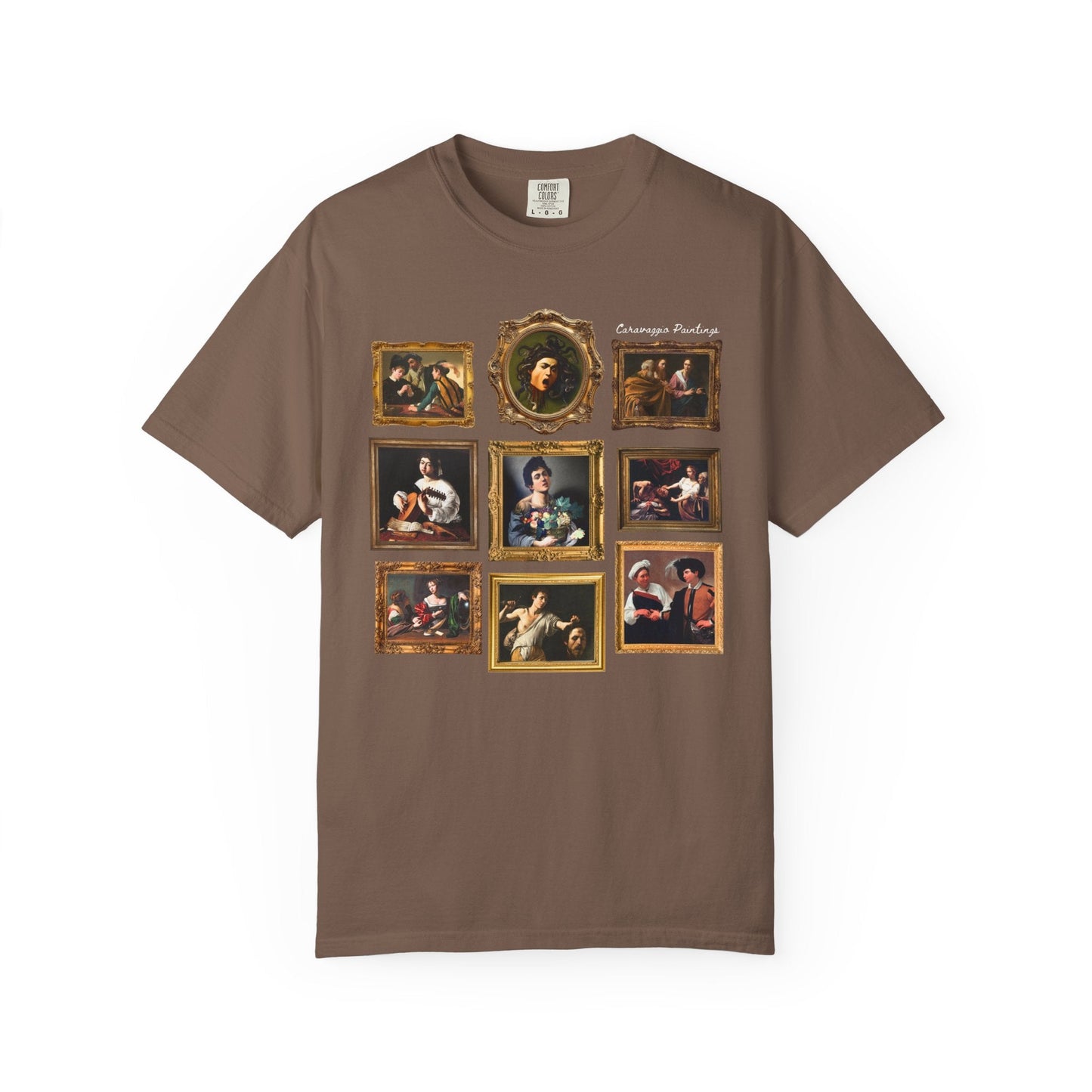Caravaggio Paintings Art History Tee