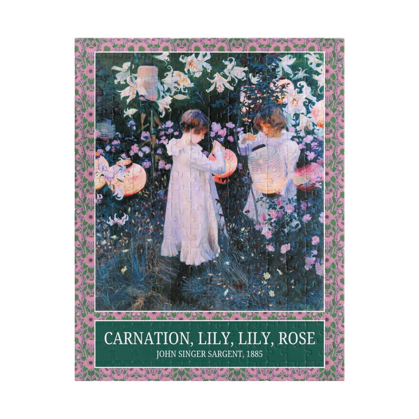 Carnation Lily Lily Rose by John Singer Sargent