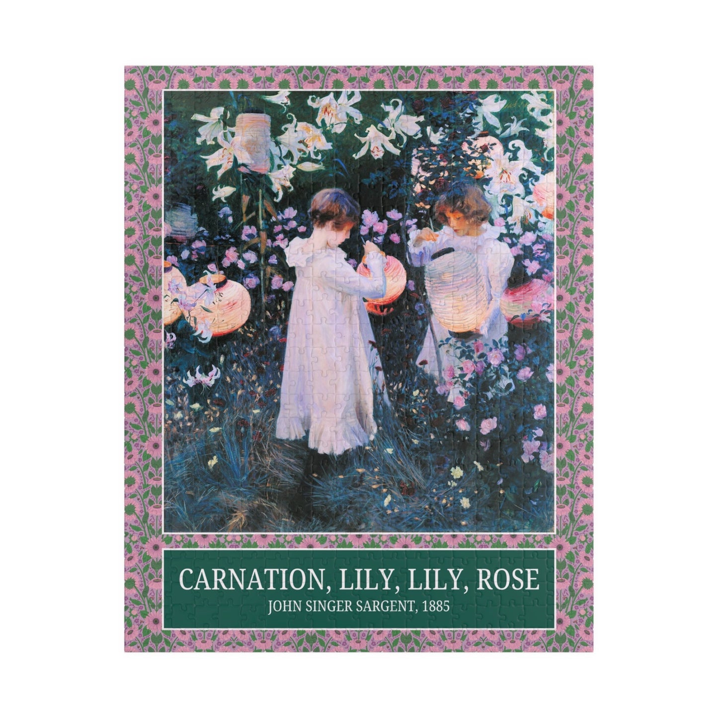 Carnation Lily Lily Rose by John Singer Sargent