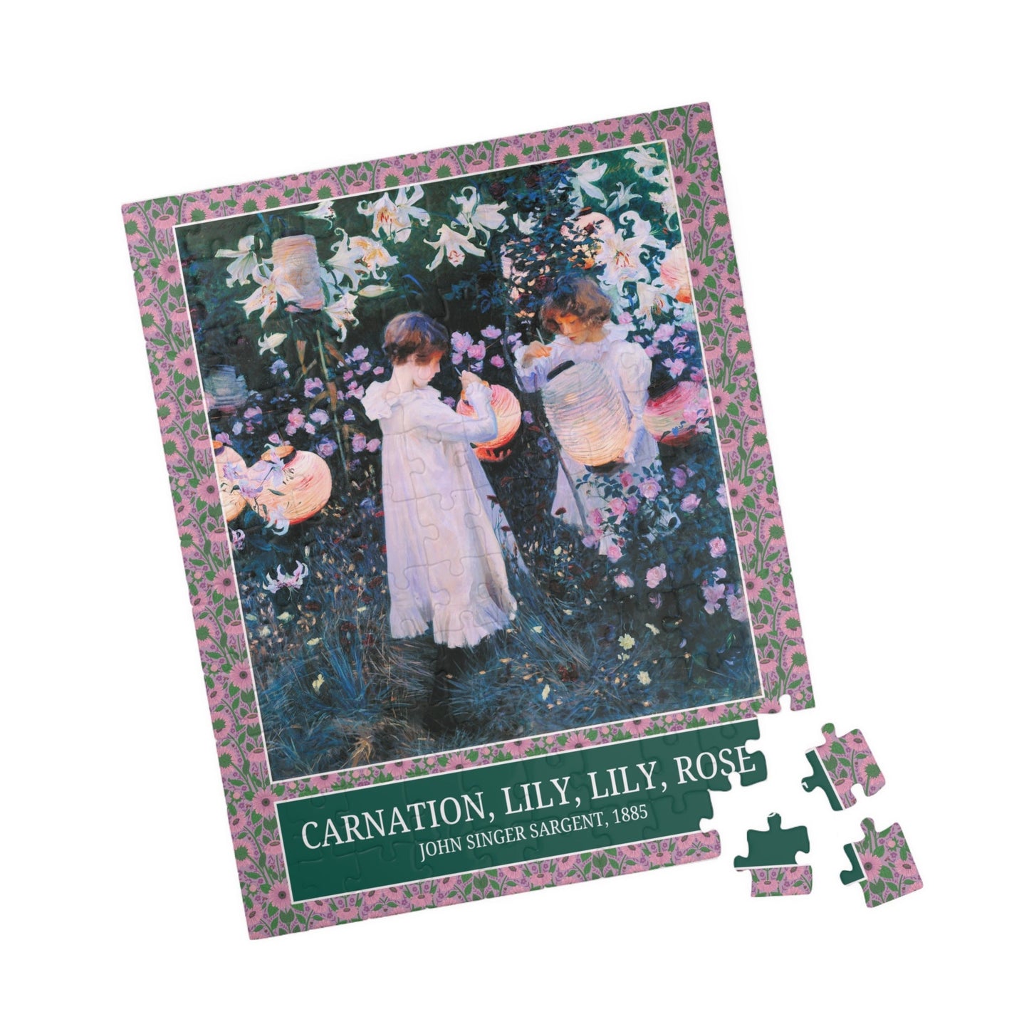 Carnation Lily Lily Rose by John Singer Sargent