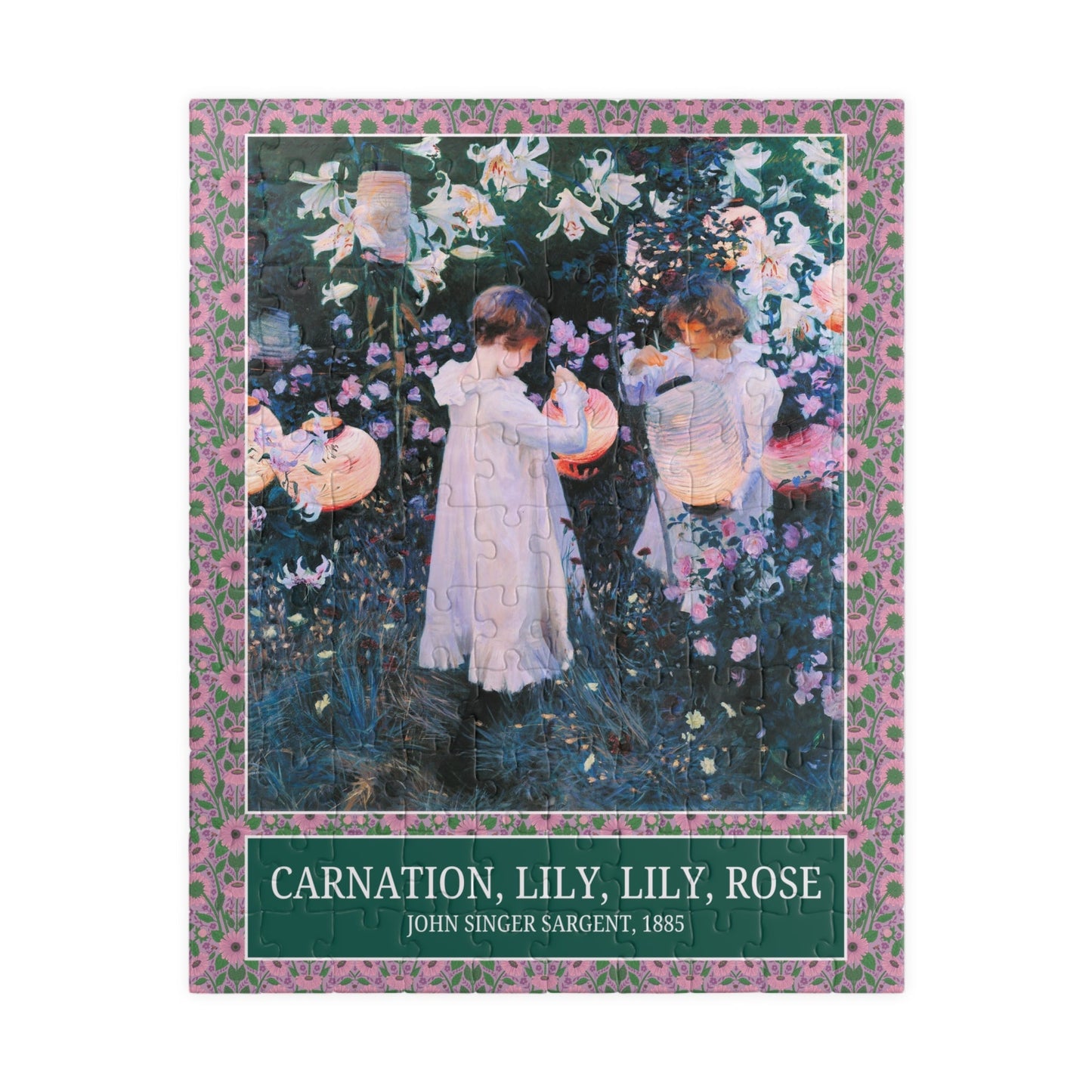 Carnation Lily Lily Rose by John Singer Sargent