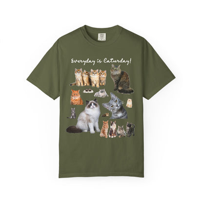 Cat Lover T-Shirt with Photos of Kittens and Cats