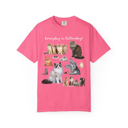 Cat Lover T-Shirt with Photos of Kittens and Cats