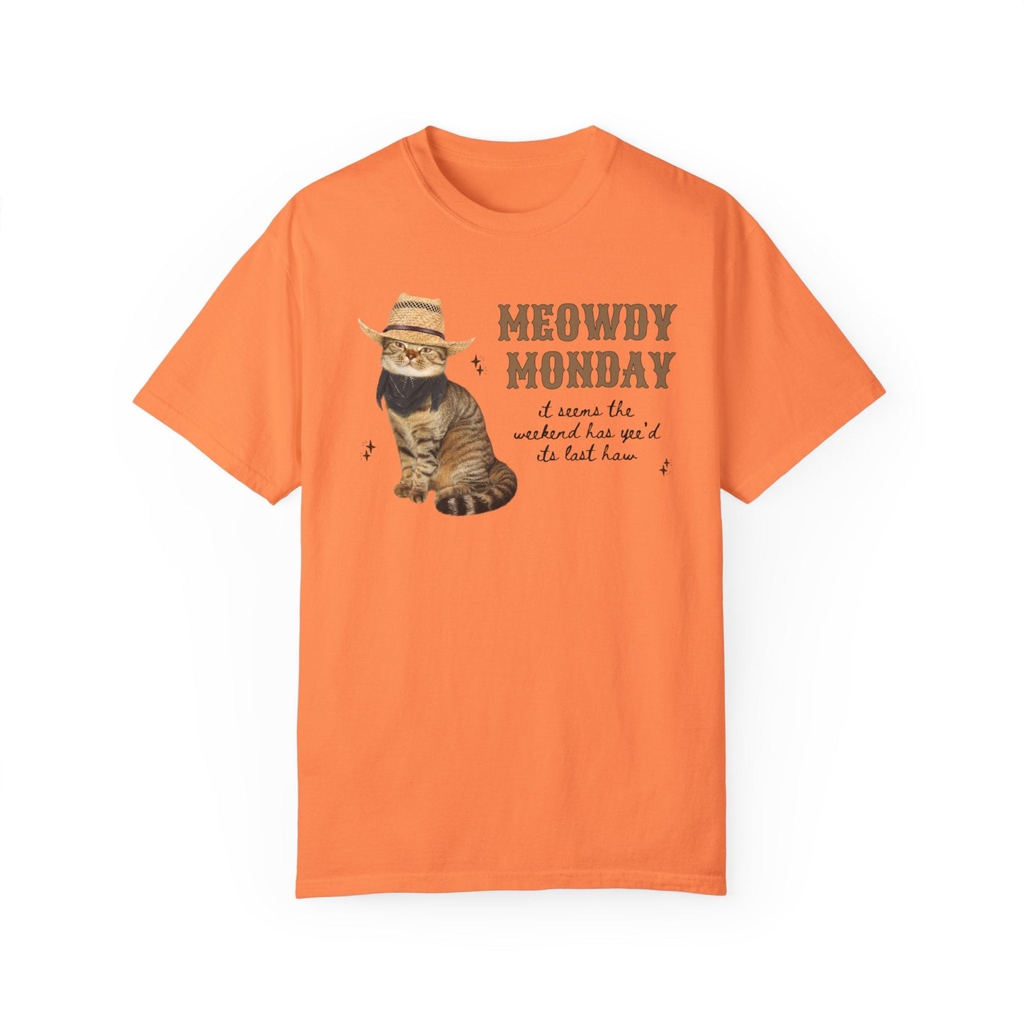 Cat Lover Tee Shirt: Meowdy Monday