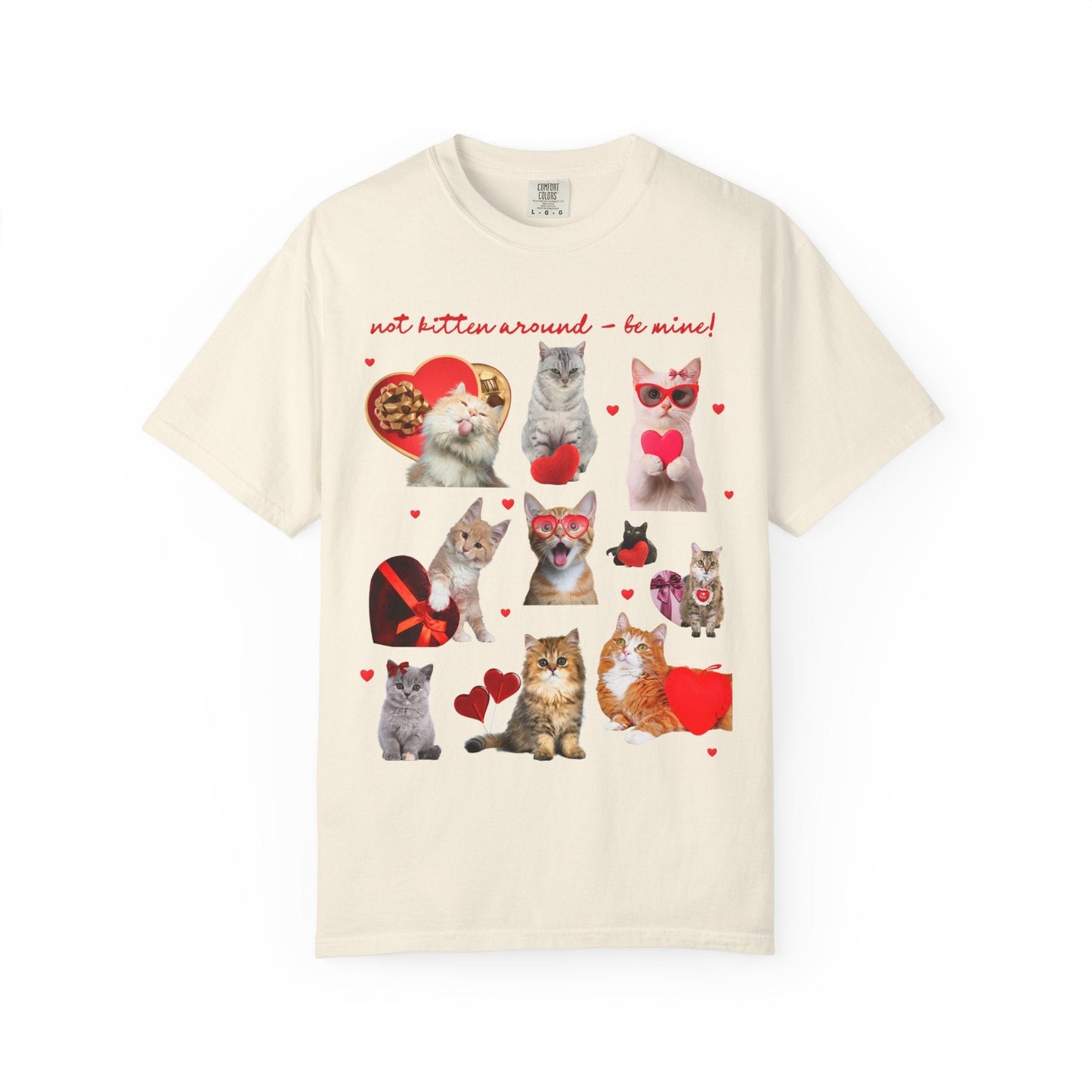 Not Kitten Around - Be Mine! Valentines Tee
