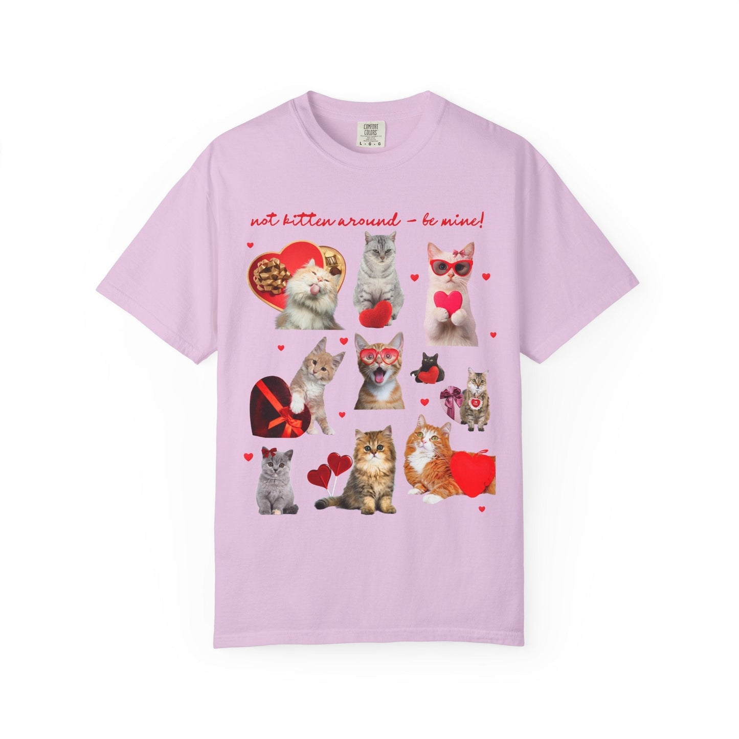 Not Kitten Around - Be Mine! Valentines Tee