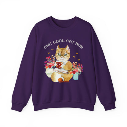 One Cool Cat Mom Sweatshirt